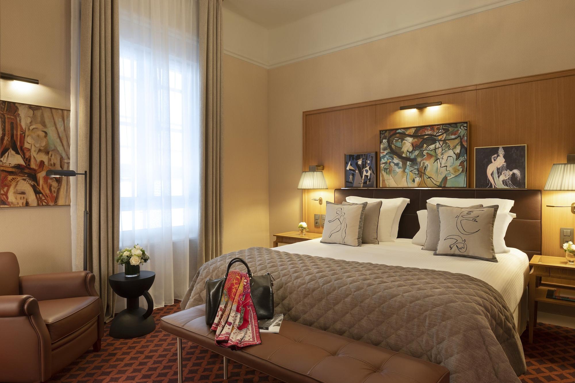Hotel Barrire Le Westminster Le Touquet Eksteriør billede A room at the hotel
