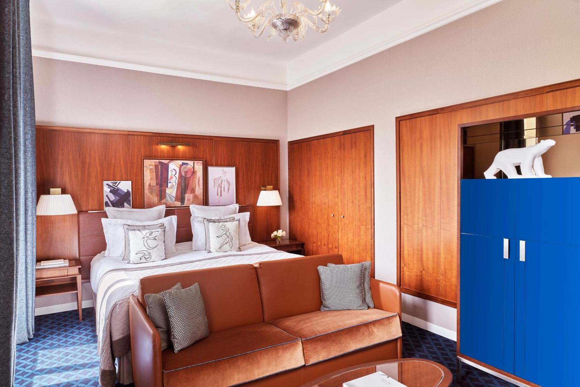 Hotel Barrire Le Westminster Le Touquet Eksteriør billede A suite at the hotel