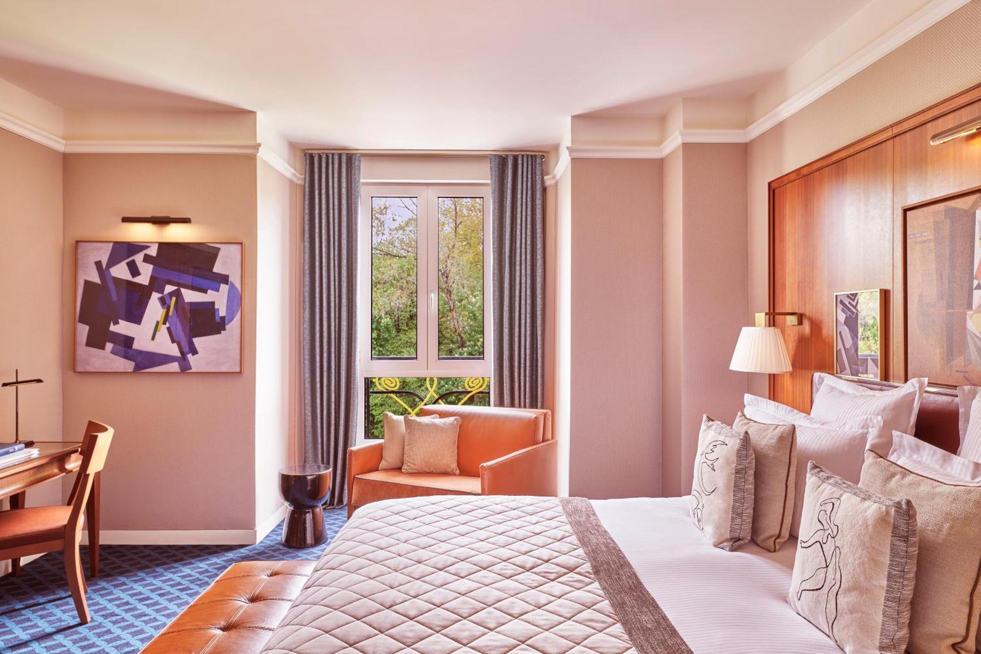 Hotel Barrire Le Westminster Le Touquet Eksteriør billede A room at the hotel